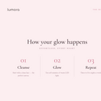 Lumora 10-minute glow ritual