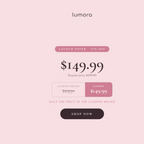 Lumora – half the price of the leading brand