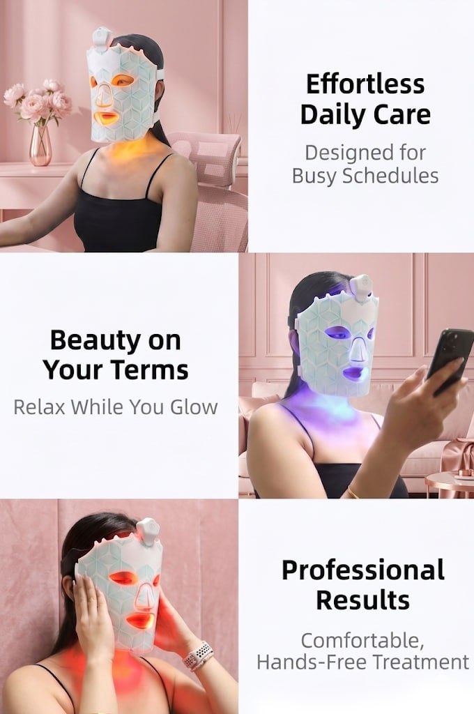 Lumora LED mask benefits overview